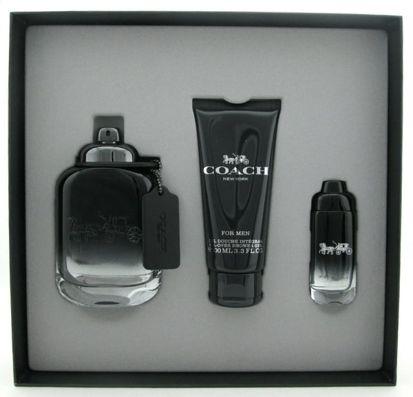 Coach New York Gift Set For Men Eau De Toilette 100ml+ 15 ml+ Shower Gel  100ml - buy Coach New York Gift Set For Men Eau De Toilette 100ml+ 15 ml+  Shower