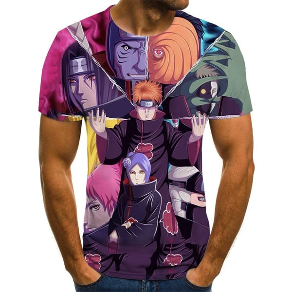 Summer Naruto Theme Tops Fashion Cartoon Anime Harajuku Men's T-shirt Men's  Anime 3DT-Shirts Boys Clothing Large Size Streetwear - buy Summer Naruto  Theme Tops Fashion Cartoon Anime Harajuku Men's T-shirt Men's Anime