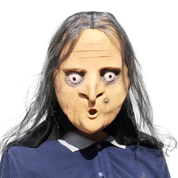 Latex Long Hair Witch Full Face Cover Halloween Costume Cosplay Party Props - buy Latex Long Hair Witch Full Face Cover Halloween Costume Cosplay Party Props: prices, reviews | Zoodmall Latex Long Hair Witch Full Face Cover Halloween Costume Cosplay Party Props - buy Latex Long Hair Witch Full Face Cover Halloween Costume Cosplay Party Props: prices, reviews | Zoodmall