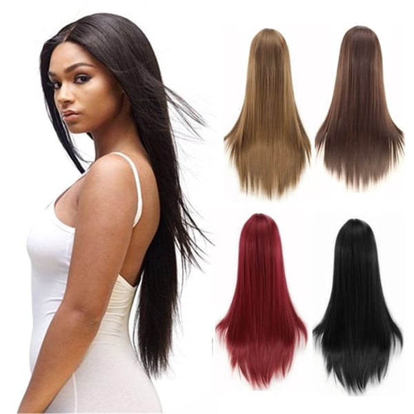 Women Long Straight Synthetic Wig Adjustable Hairnet Cosplay Party  Hairpiece - buy Women Long Straight Synthetic Wig Adjustable Hairnet  Cosplay Party Hairpiece: prices, reviews | Zoodmall