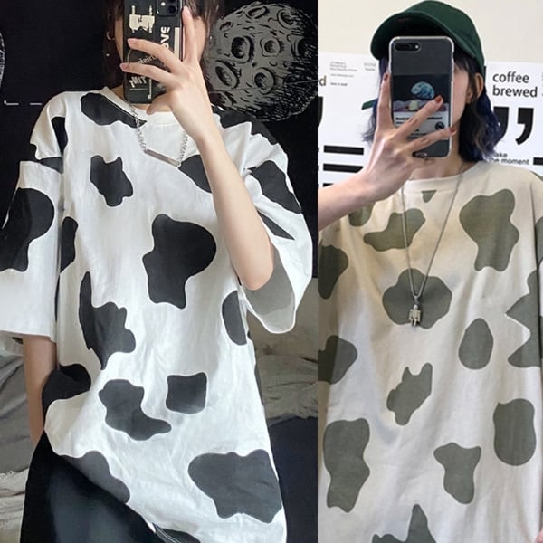 cow shirt for women