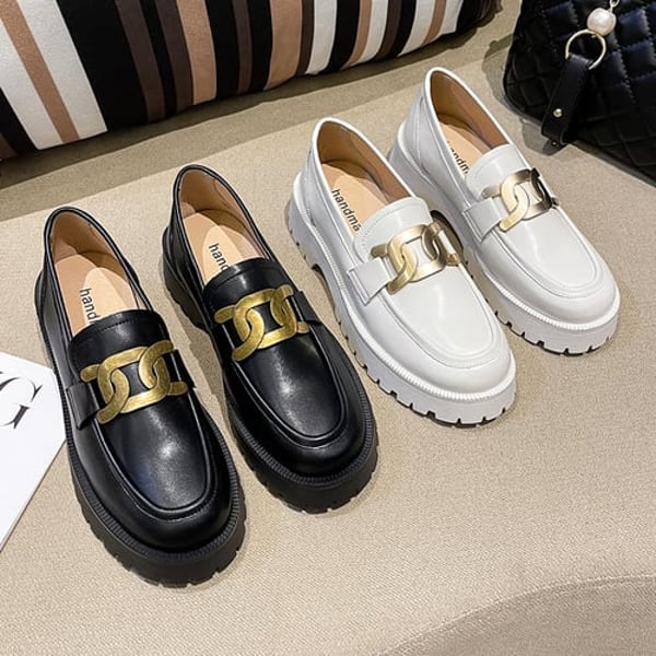 Classic Women Loafers Shoes Genuine Leather Spring 2022 Office Lady Daily  Thick-soled Sneakers Casual Trend Girl Shoes Students - buy Classic Women Loafers  Shoes Genuine Leather Spring 2022 Office Lady Daily Thick-soled