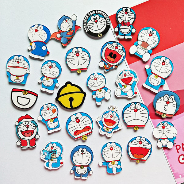 5Pcs Collar Badge Cartoon Character Decorative Plastic Japanese Anime  Doraemon Brooch Badge for Party - buy 5Pcs Collar Badge Cartoon Character  Decorative Plastic Japanese Anime Doraemon Brooch Badge for Party: prices,  reviews |