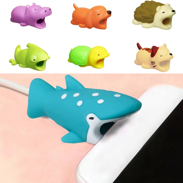 Cute Cable Protector Animal Bite Design Phone Cord Data Line Sleeve  Organizer - buy Cute Cable Protector Animal Bite Design Phone Cord Data  Line Sleeve Organizer: prices, reviews | Zoodmall