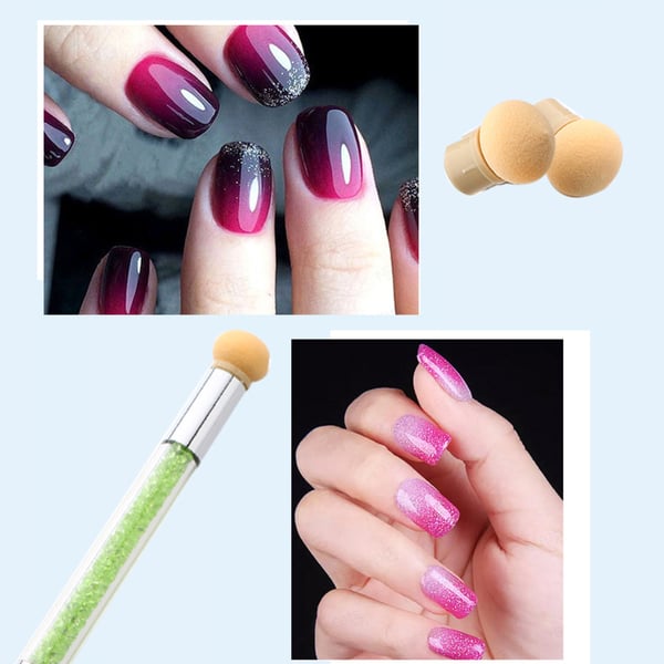 Double Head Silicone Stamper Sponge Gradient Painting Shading Pen Nail Art Brush - buy Double Head Silicone Stamper Sponge Gradient Painting Shading Pen Nail Art Brush: prices, reviews | Zoodmall Double Head Silicone Stamper Sponge Gradient Painting Shading Pen Nail Art Brush - buy Double Head Silicone Stamper Sponge Gradient Painting Shading Pen Nail Art Brush: prices, reviews | Zoodmall