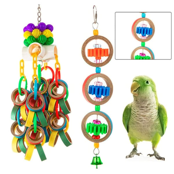 2Pcs Bird Training Chewing Toy for Love Birds Funny Parrot Toy Hook Design  Creative - buy 2Pcs Bird Training Chewing Toy for Love Birds Funny Parrot  Toy Hook Design Creative: prices, reviews |
