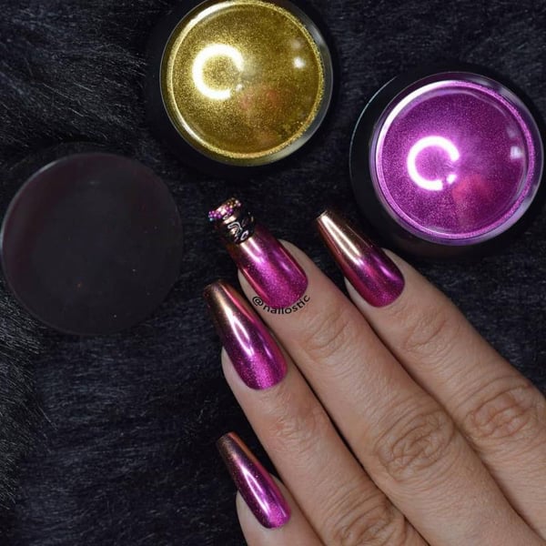 Rose Gold Bubble Mirror Powder Nail Glitter Chrome Dust Sparkling Flakes -  buy Rose Gold Bubble Mirror Powder Nail Glitter Chrome Dust Sparkling  Flakes: prices, reviews | Zoodmall