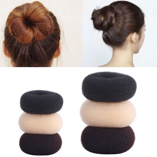 3Pcs Different Size Ring Style Hair Bun Maker Former Set Hairstyle Tool -  buy 3Pcs Different Size Ring Style Hair Bun Maker Former Set Hairstyle  Tool: prices, reviews | Zoodmall