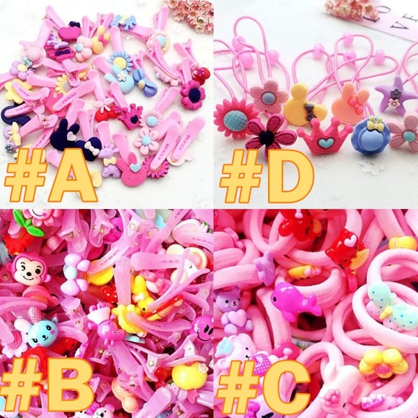 1pcs Child Baby Girls Polished Plastic Hair Clip Cute Cartoon Animal Floral Elastic  Rubber Band Ponytail Holder Party Hairpin Barrette Random Style - buy 1pcs  Child Baby Girls Polished Plastic Hair Clip