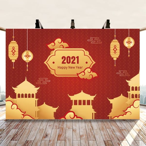 Chinese Style 2021 Happy New Year Printing Background Cloth Backdrop  Decoration - buy Chinese Style 2021 Happy New Year Printing Background  Cloth Backdrop Decoration: prices, reviews | Zoodmall