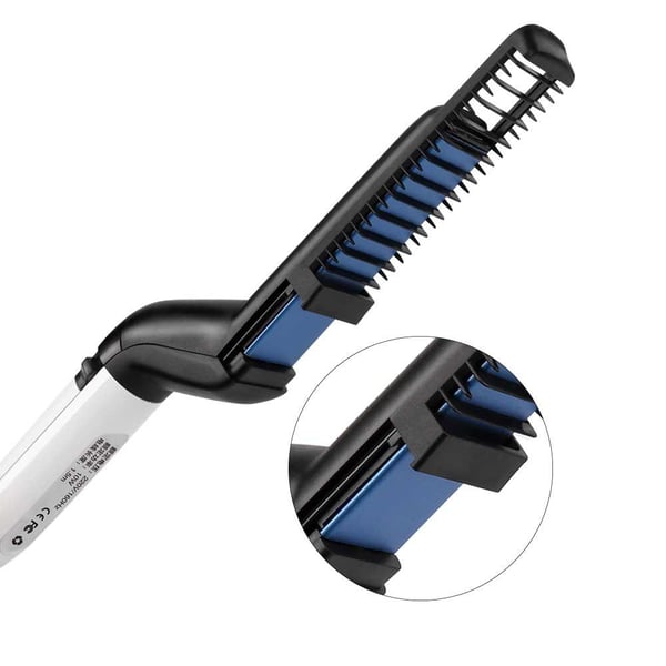 Quick Hair Styler for Men,Ceramic Flat Iron Comb Straighten Curly Hair Fast  Heated for Men - buy Quick Hair Styler for Men,Ceramic Flat Iron Comb  Straighten Curly Hair Fast Heated for Men: