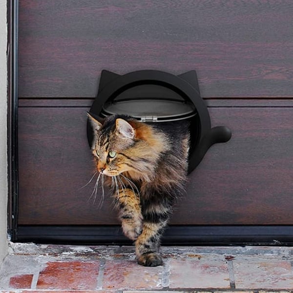 OTTO Pet Door Lockable Easy to Install ABS Cat Safety Door for Cat House -  buy OTTO Pet Door Lockable Easy to Install ABS Cat Safety Door for Cat House:  prices, reviews |
