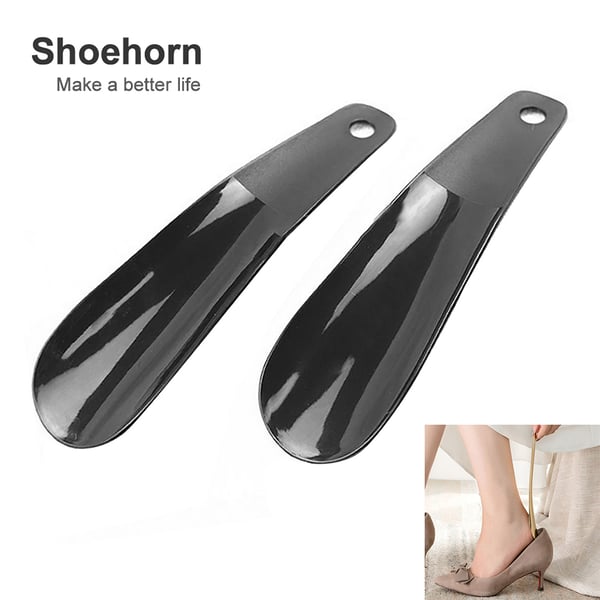 16cm Professional Flexible Plastic Spoon Shape Shoehorn Home Shoes ...