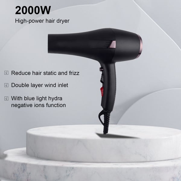 SAMAYA 2 Speeds Low Noise Hair Dryer EU Plug Powerful Professional Salon Hair  Dryer for Home - buy SAMAYA 2 Speeds Low Noise Hair Dryer EU Plug Powerful  Professional Salon Hair Dryer