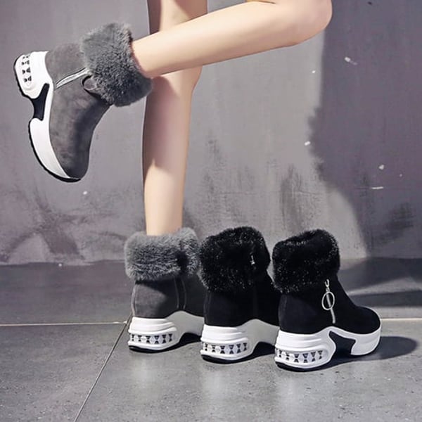 winter boot wedges