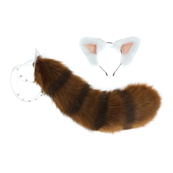 Buy Faux Fur Cat Ears Hair Clip Furry Wolf Fox Long Tail Halloween  Christmas Cosplay Party Costume Toys Gift At Affordable Prices — Free  Shipping, Real Reviews With Photos — Joom |