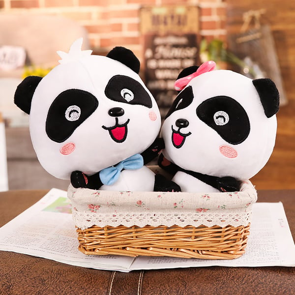 Cartoon Couple Panda Stuffed Doll Toy Soft Cuddling Throw Pillow Birthday  Gift - buy Cartoon Couple Panda Stuffed Doll Toy Soft Cuddling Throw Pillow  Birthday Gift: prices, reviews | Zoodmall