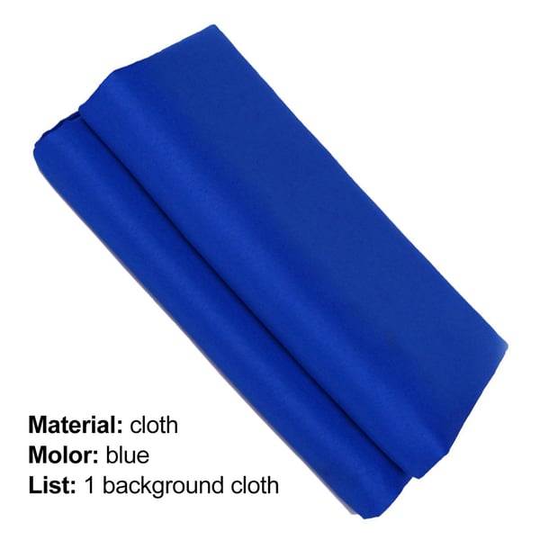 Photo Backdrop No-wrinkle Collapsible Fabric Blue Background Screen for  Studio - buy Photo Backdrop No-wrinkle Collapsible Fabric Blue Background  Screen for Studio: prices, reviews | Zoodmall