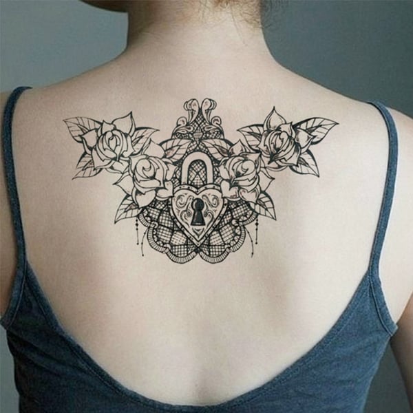 Sexy Waterproof Temporary Tattoos Flash Body Sternum Back Paint Flowers  Stickers - buy Sexy Waterproof Temporary Tattoos Flash Body Sternum Back  Paint Flowers Stickers: prices, reviews | Zoodmall