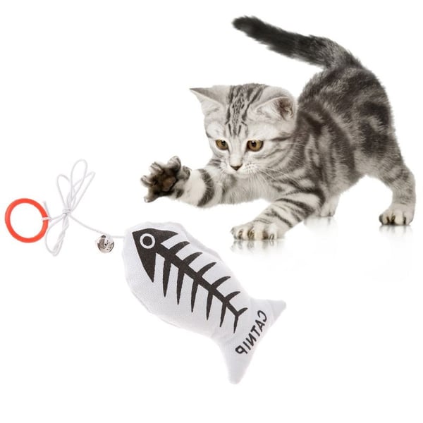 Cat Toys Canvas Fish Catnip Interactive Play Funny Hanging Ring Kitten  Stuffed Toy Pet Dog Puppy Products Cute Pillow Cushion Scratch Chew Bite  Supplies - buy Cat Toys Canvas Fish Catnip Interactive
