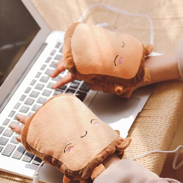 Toast Facial Expression USB Gloves Fingerless Home Office Hand Warmers - buy Newpee Toast Facial Expression USB Gloves Fingerless Home Office Hand prices, reviews | Zoodmall