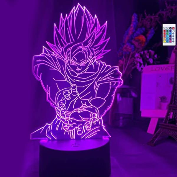 Dragon Ball Z 3D Illusion Lamp Super Saiyan Goku Vegeta LED Night Light DBZ  Anime Bedroom Decor Table Night Lamp Kids Manga Gift| AliExpress | 3d  Illusion Anime Light Super Goku Version