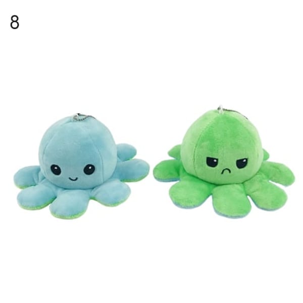 octopus keychain plush