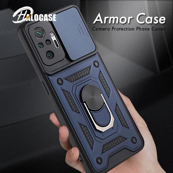 For Redmi Note 10 Pro Camera Armor Phone Protection Case For Xiaomi Redmi  Note 10 Pro 5G Magnetic Stand Ring Cover Coque - buy For Redmi Note 10 Pro  Camera Armor Phone
