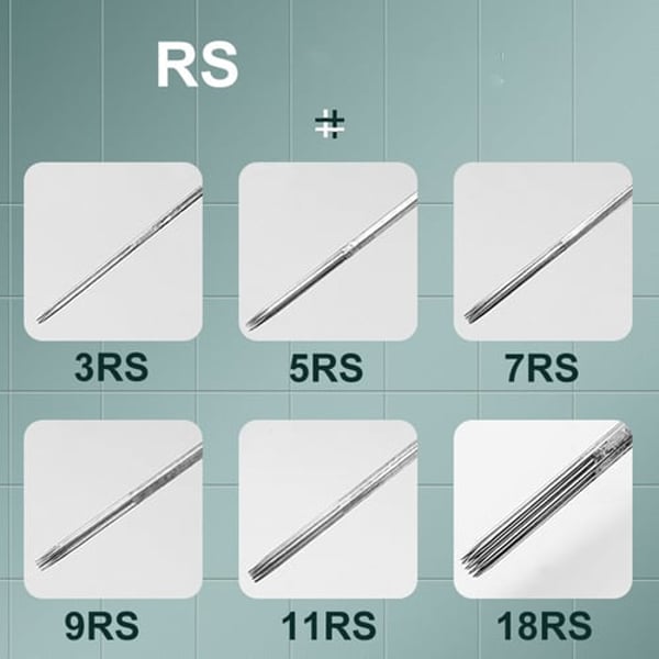 50Pcs/Box 3RS/5RS/7RS/9RS/11RS/13RS/15RS Tattoo Tool Standard-length Easy  to Use Lightweight Tattoo Piercing Round Spray Needle for Totem Coloring -  buy 50Pcs/Box 3RS/5RS/7RS/9RS/11RS/13RS/15RS Tattoo Tool Standard-length  Easy to Use Lightweight Tattoo ...