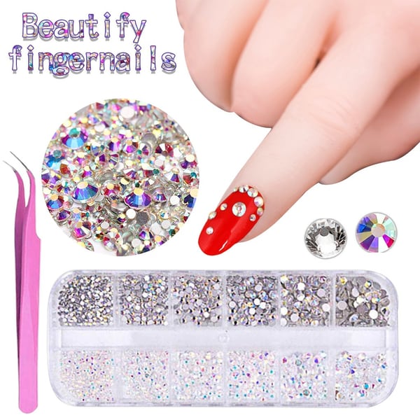 Manicure drill 2 boxes decorated beautify nails and pink tweezers - buy  Manicure drill 2 boxes decorated beautify nails and pink tweezers: prices,  reviews | Zoodmall