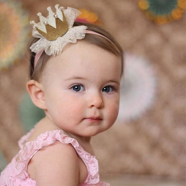 IMPRESSIVE Cute Kids Baby Girl Toddler Lace Crown Hair Band Headwear Headband  Accessories - buy IMPRESSIVE Cute Kids Baby Girl Toddler Lace Crown Hair  Band Headwear Headband Accessories: prices, reviews | Zoodmall