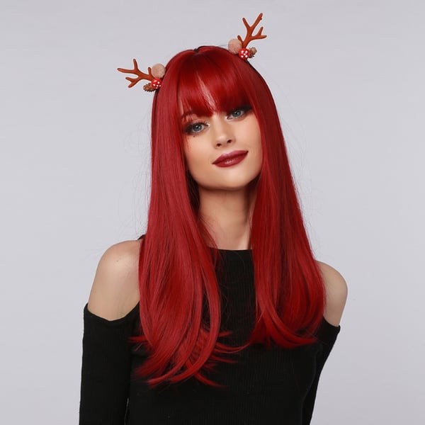 Dark Red Hair toupee Ladies Synthetic toupee Heat Resistance Female Women  Cosplay toupees - buy Dark Red Hair toupee Ladies Synthetic toupee Heat  Resistance Female Women Cosplay toupees: prices, reviews | Zoodmall