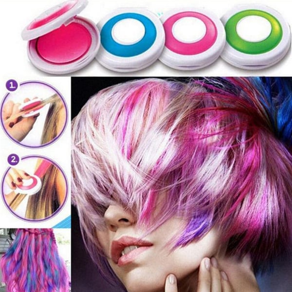 4 Colors Bright Temporary Hair Dye Powder Cake Washable DIY Coloring Cream Chalk Set for Adult Kids Festival Party Accessories - buy 4 Colors Bright Temporary Hair Dye Powder Cake Washable DIY 4 Colors Bright Temporary Hair Dye Powder Cake Washable DIY Coloring Cream Chalk Set for Adult Kids Festival Party Accessories - buy 4 Colors Bright Temporary Hair Dye Powder Cake Washable DIY