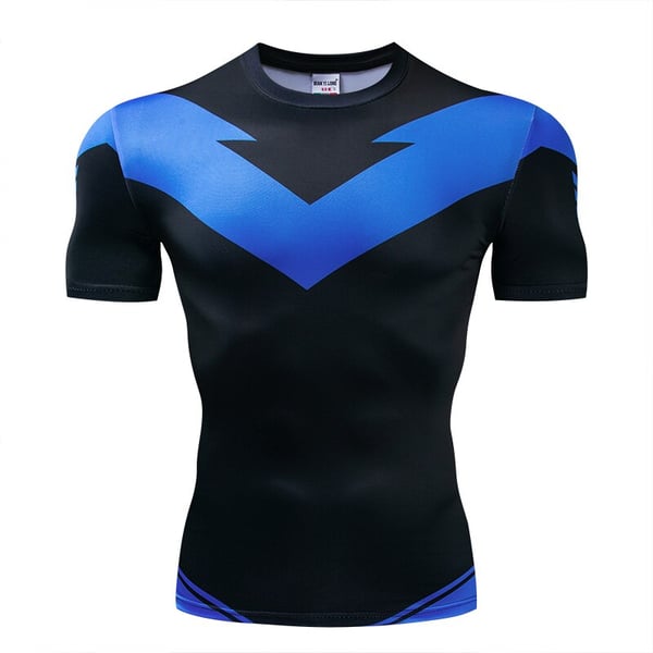 New Nightwing Short Sleeve Compression Shirts Thanos 3D Printed T shirts  Men 2018 Summer NEW Crossfit Top For Male Fitness Cloth - buy New Nightwing  Short Sleeve Compression Shirts Thanos 3D Printed