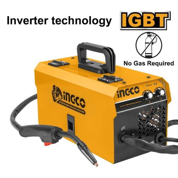 Ingco Portable Inverter Flux Cord Arc Welding Machine Mig Welder (FCAW