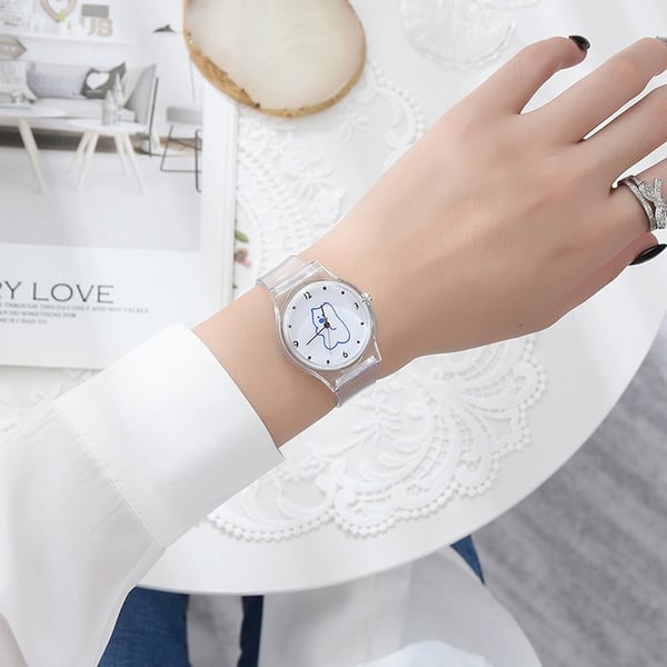Small Animal Series Student Watch Cute Dial Watches For Women Fashion Ladies  Transparent Quartz Watch Women Watches - buy Small Animal Series Student  Watch Cute Dial Watches For Women Fashion Ladies Transparent