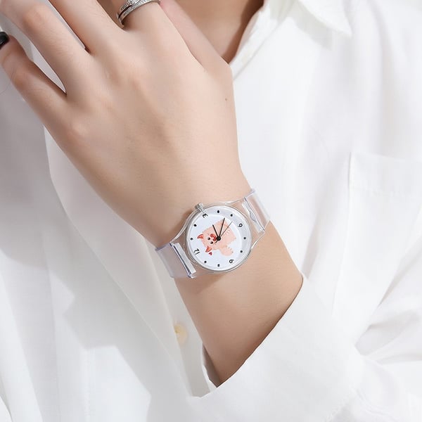Small Animal Series Student Watch Cute Dial Watches For Women Fashion Ladies  Transparent Quartz Watch Women Watches - buy Small Animal Series Student  Watch Cute Dial Watches For Women Fashion Ladies Transparent
