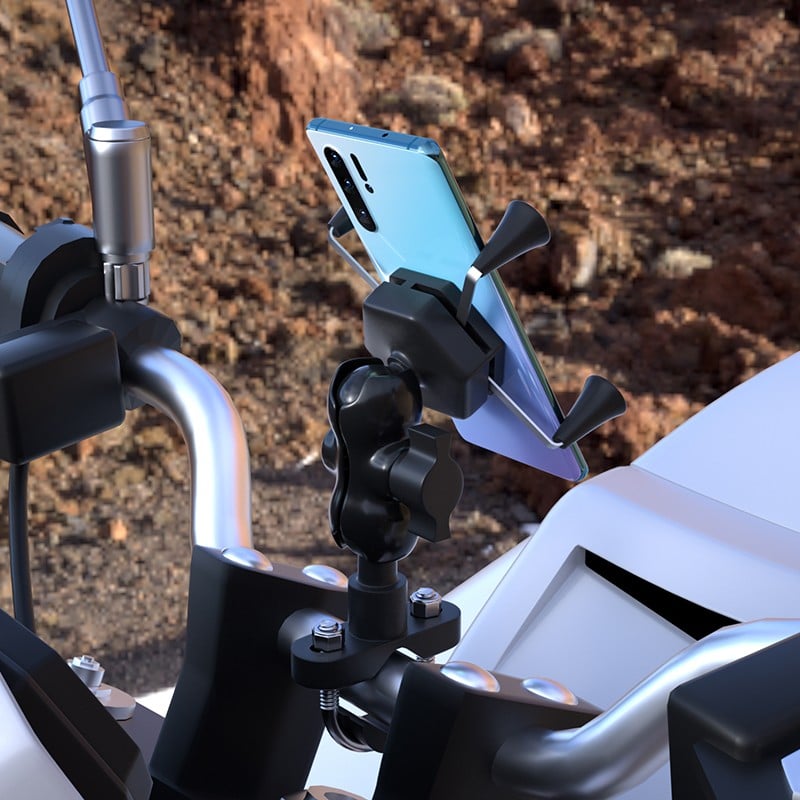 TeneT Universal Rotatable Anti-Shake Navigation Frame Phone Holder 